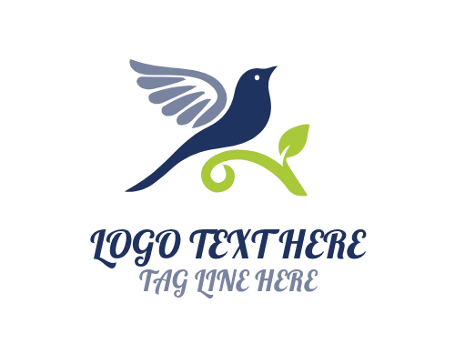 Modern Bird Symbol Logo