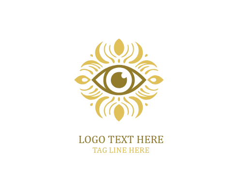 Modern Boho Eye Logo