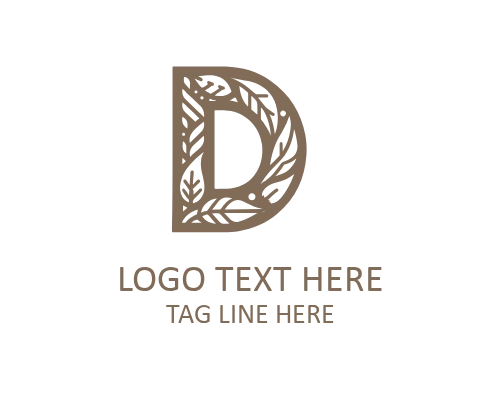 Modern Brand Letter D Logo for Business Identity