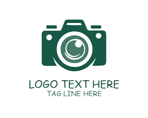 Modern Branding Camera Logo