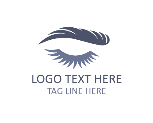 Modern Brow Curve Logo