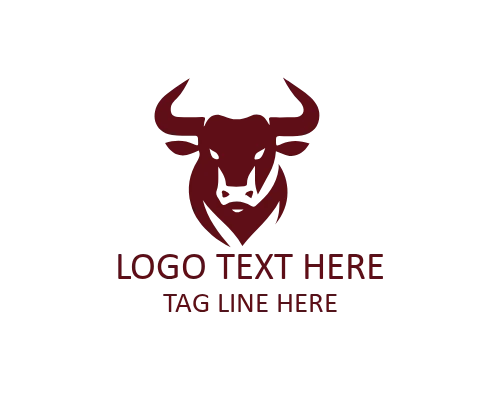 Modern Bull Badge Logo for Professional Branding