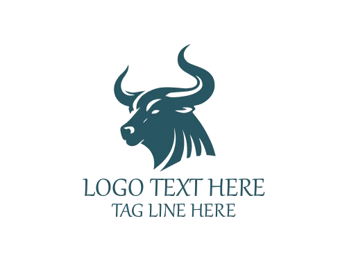 Modern Bull Mascot Logo for Sports and Esports Branding