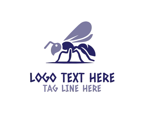 Modern Business Ant Logo