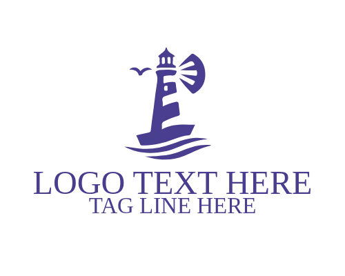 Modern Business Sail Ship Logo