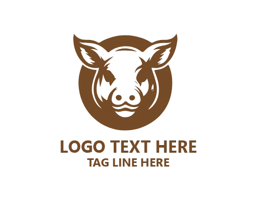 Modern Butcher Logo for Fresh Meat Shops and Food Branding