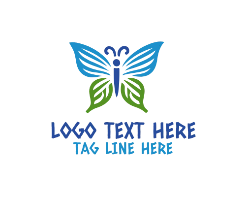 Modern Butterfly Logo