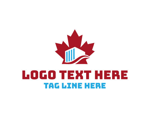 Modern Canadian Shipping Logo