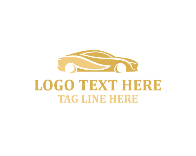 Modern Car Circle Logo