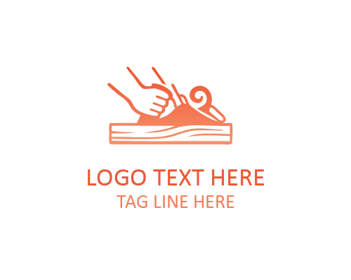 Modern Carpentry Logo for Furniture Brands and Interior Wood Design