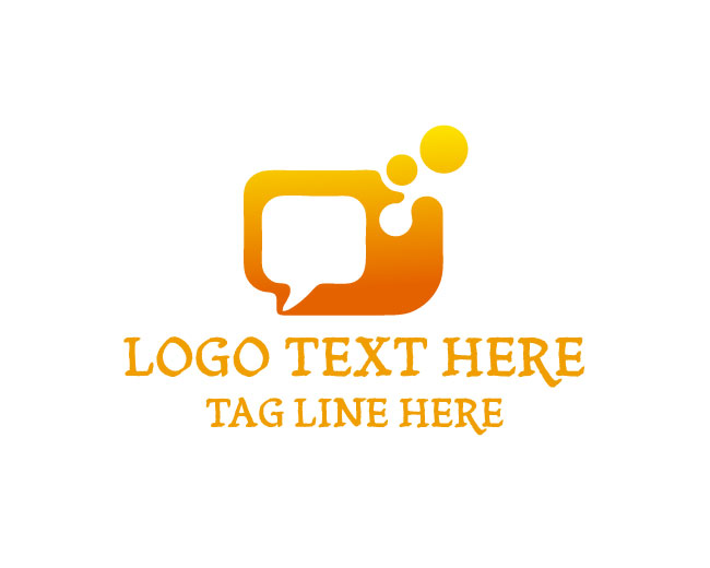  Modern Chat Dialogue Logo