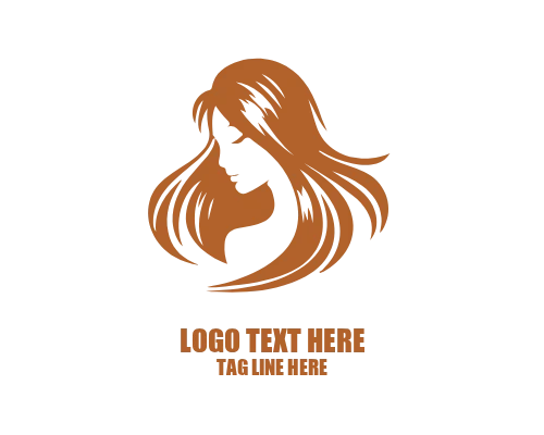 Modern Chic Women Hair Logo