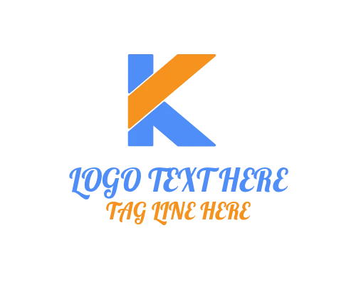 Modern Circular Letter K Logo