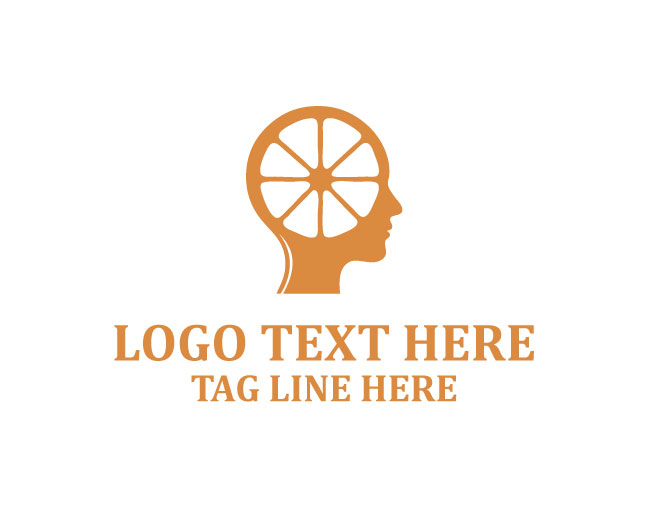 Modern Citrus Genius Logo