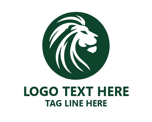 Modern Clean Elegant Lion Logo