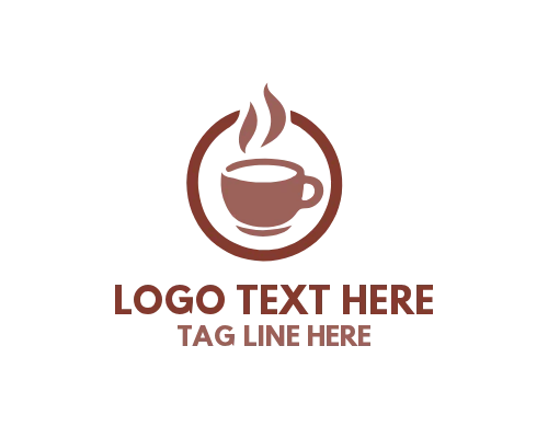Modern Coffee Bean Brand Identity Logo
