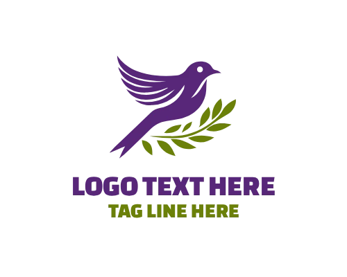Modern Corporate Bird Logo