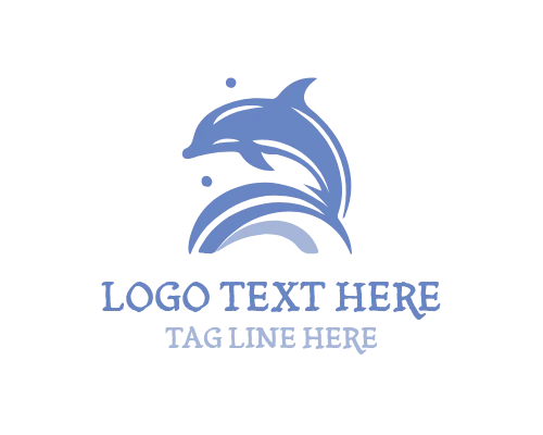 Modern Corporate Dolphin Logo