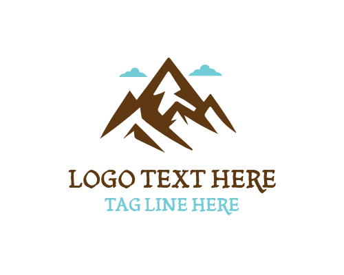Modern Creative Mountain Logo