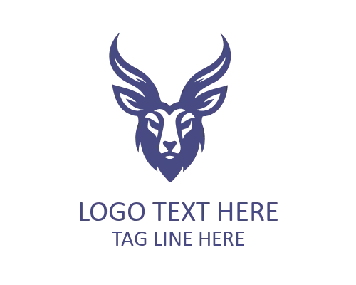 Modern deer Animal Head Logo for Professional Branding