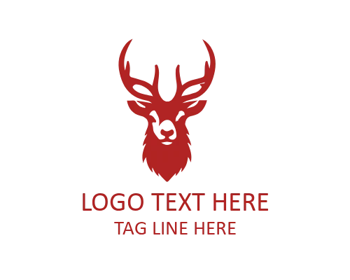Modern deer Head Logo for Bold Branding