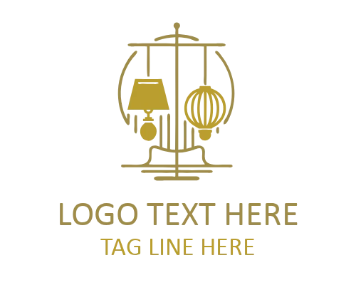 Modern Desk Furniture Logo