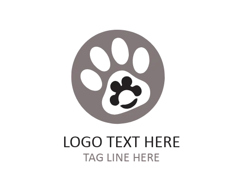 Modern Doggy Pet Logo