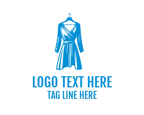 Modern Dress Fashion Boutique Logo