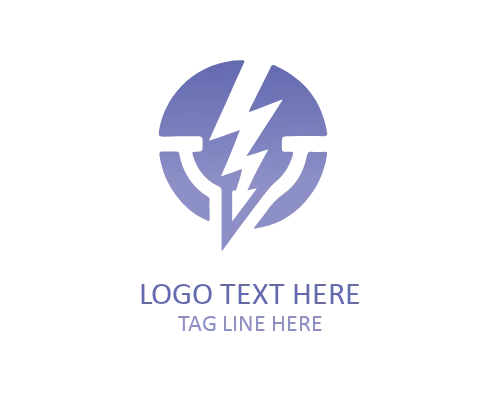 Modern Electric Bolt Logo