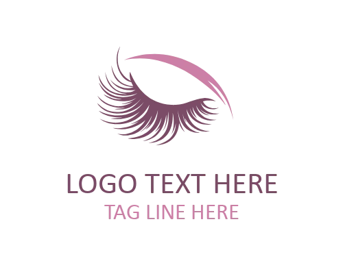  Modern Elegance Eye Lashes Logo