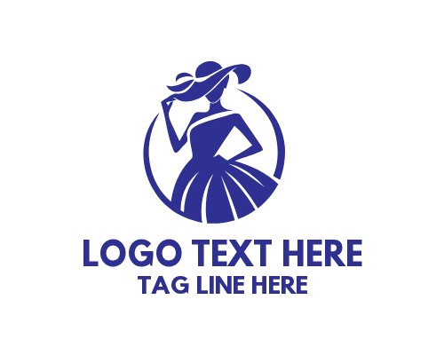 Modern Elegance Lady Logo