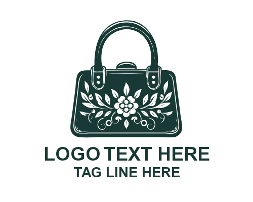 Modern Elegant Bag Logo