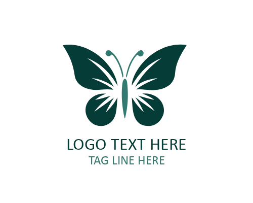Modern Elegant Butterfly Logo