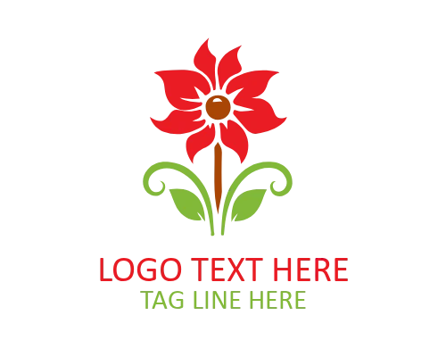 Modern Elegant Flower Logo