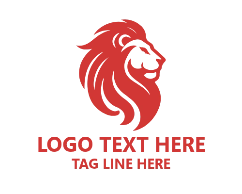 Modern Elegant Lion Logo