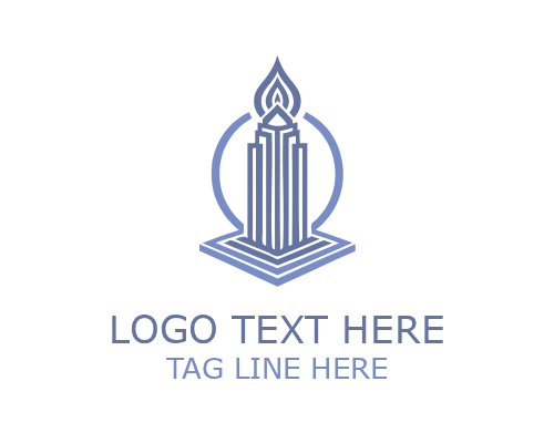 Modern Estate Symbol Logo