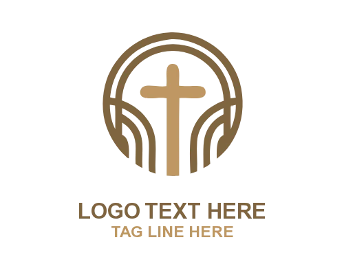 Modern Faith Cross Logo