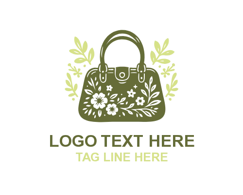Modern Fashion Bag Logo
