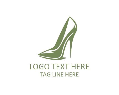 Modern Fashion Heel Logo for Trend-Based Brands