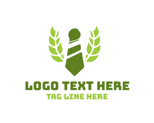Modern Fashion Tie Trendy Logo