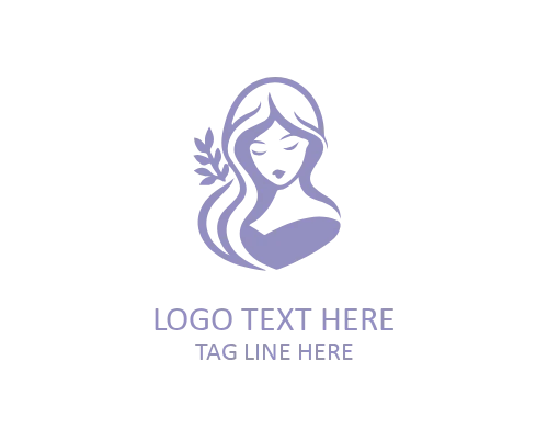 Modern Feminine Avatar Logo