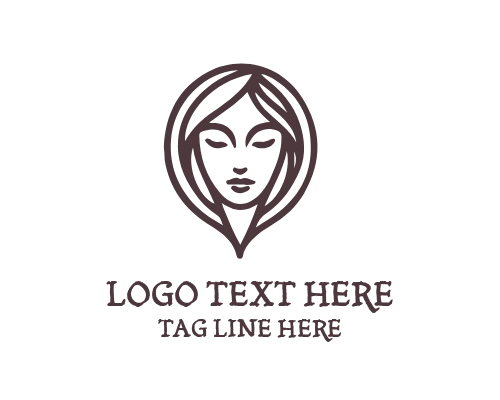 Modern Feminine Beauty Logo