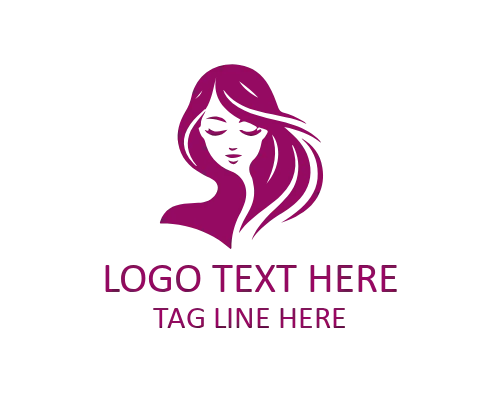 Modern Feminine Salon Logo