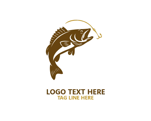 Modern Fishing Logo