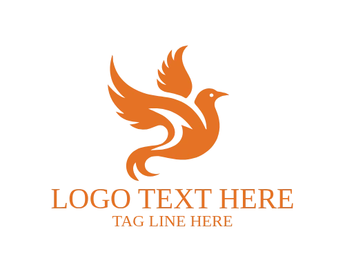 Modern Flame Bird Logo for Power Branding and Dynamic Identity