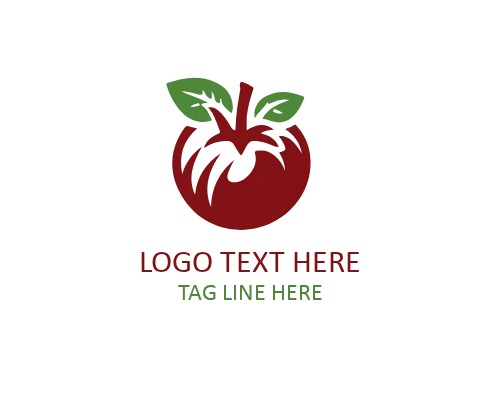  Modern Flat Tomato Logo for Digital and Food Brands
