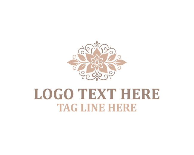 Modern Floral Luxe Logo