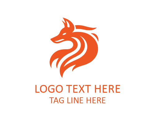 Modern Fox Logo for Creative Brand Identity
