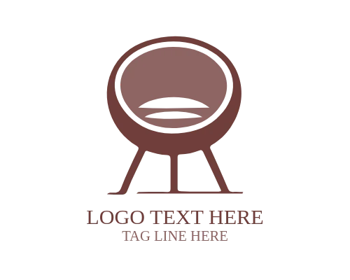 modern furniture icon logo