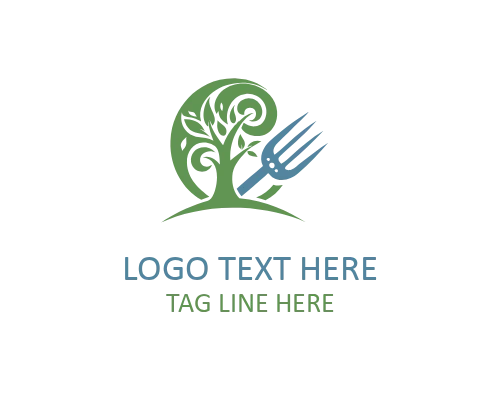 Modern Gardening Logo for Landscaping, Plant Care, and Green Branding